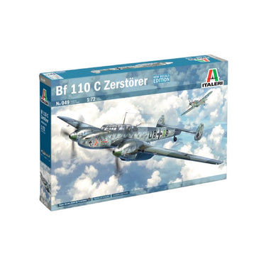 Italeri 0049 1/72 Messerschmitt Bf 110 C Zerstorer